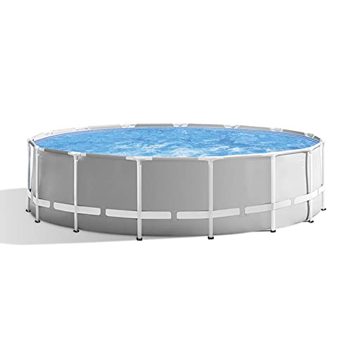 FFCJJDS 12-Foot Metal Frame Above Ground Swimming Pool with Filter Pump