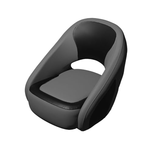 TACO Marine Caladesi Smooth Bucket Seat Gray and Black