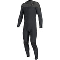 O'Neill Wetsuits 4/3mm Blueprint Chest Zip Full Wetsuit Black/Raven Large