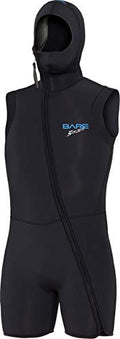 Bare Men's Step-in Hooded Vest Black