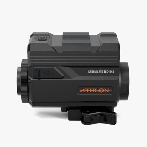 Athlon Optics Cronus ATS Pro Thermal Clip-On Ballistic Calculator QD Mount Black