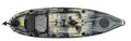 Riot Kayaks Mako 10 Angler Fishing Yak with Impulse Pedal Drive Jungle-Camo