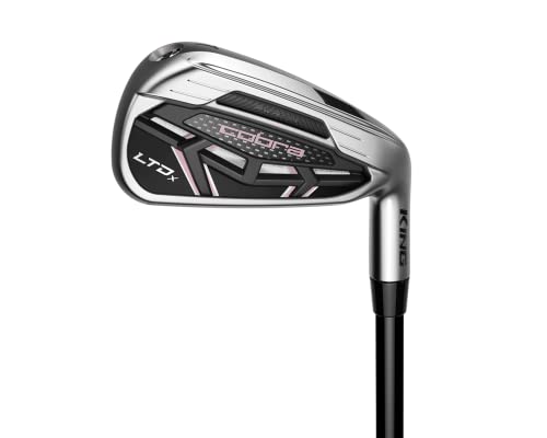 Cobra Golf 2022 LTDX Combo Iron Set Black-Elderberry