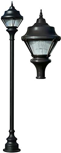 DABMAR LIGHTING INC GM9006-B-MT Aluminum Post Fixture Clear