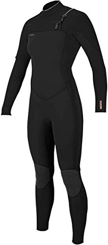O'Neill Hyperfreak 4/3mm Chest Zip Full Wetsuit Black/Black