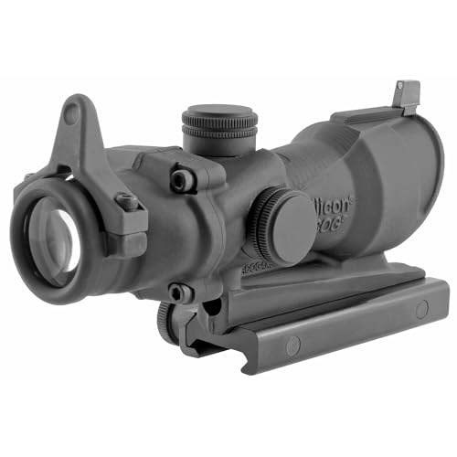 Trijicon 4x32 ACOG TA01NSN308 Scope with Amber Reticle Black