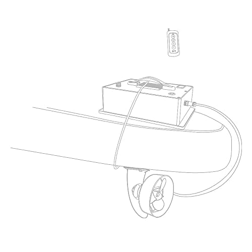 DGLUYUDV Electric Motorized Fin White