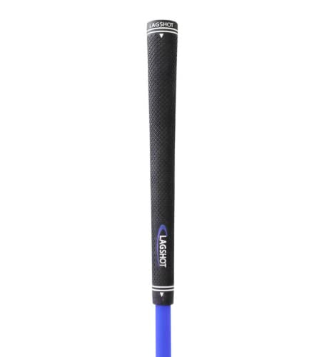 Lag Shot Golf XL Triple Threat Combo Trainer (LEFT HANDED) Navy Blue Shaft
