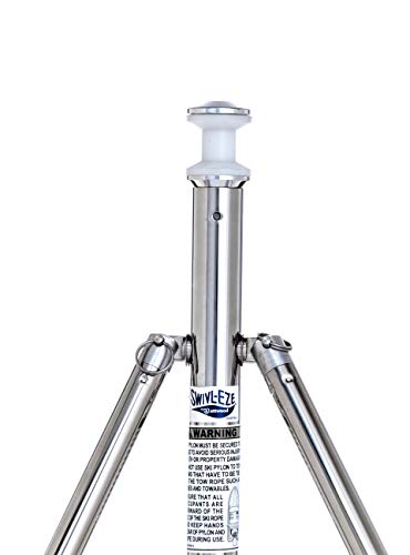 Attwood Corporation 903-009-S Fixed Height Ski Tows with Swivel Head 45-inch