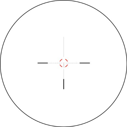 Trijicon VCOG 1-6x24 Segmented Circle Crosshair 300 Riflescope Red