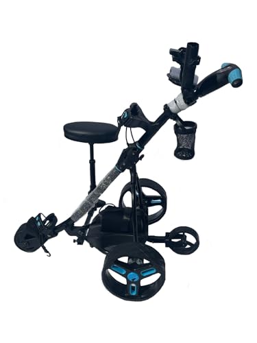 Insanity Golf Electric Golf Trolley with Remote & Slope Control Black/Blue