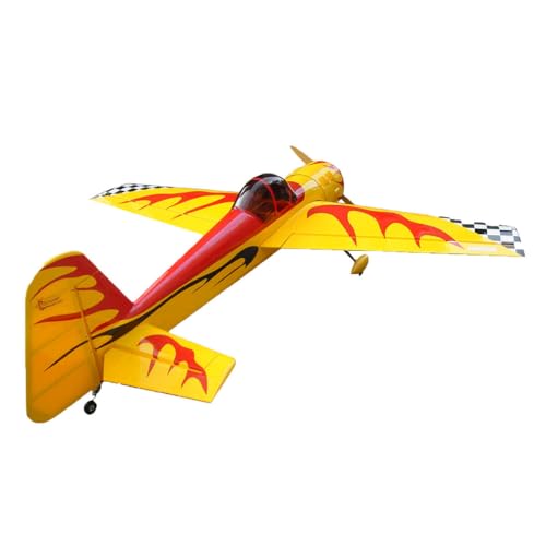 PurAr YAK55 86.6-inch 50cc Electric R/C Airplane Model Multicolored