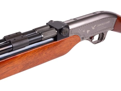 Seneca Double Shot PCP 0.50 Caliber Double Barrel Shotgun Air Rifle Wood