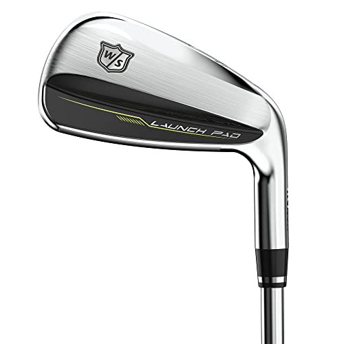 WILSON Launch Pad 2 Men's Steel Golf Irons - Right Hand, Regular, 5-PW, GW Silver