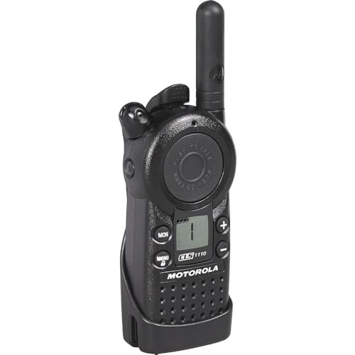 Motorola Solutions 4 Pack CLS1110 UHF 1W 1-Channel 2-Way Radio Black