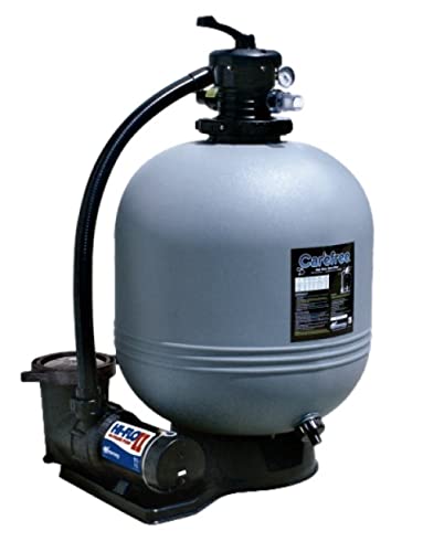 Waterway Plastics 22" Carefree Sand Filter with 1Hp 2 Speed Pump & Twist Lock