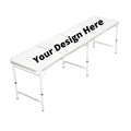 Uberpong Custom Drink Pong Table, Laminated Surface, Adjustable Legs, 2x8 Feet, Multicolor