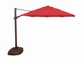SimplyShade Fiji Octagon Fabric Cantilever Umbrella Bronze/Jockey Red