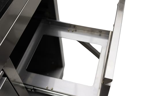 Luxuria Spas Flame Pro Series Stainless Steel Bar Top Silver