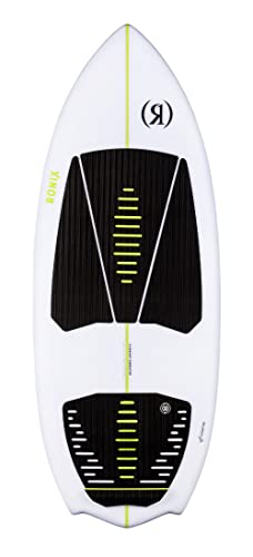 Ronix Flyweight WakeSurf Conductor Glacier White/Lime Green 4'7