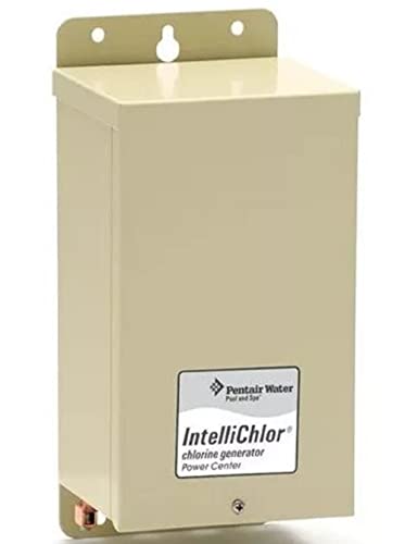 Pentair IntelliChlor Salt Chlorine Generator Power Center EC-520556 Almond