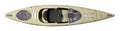 Wilderness Systems Pungo 125 Sit Inside Recreational Kayak Fossil Tan