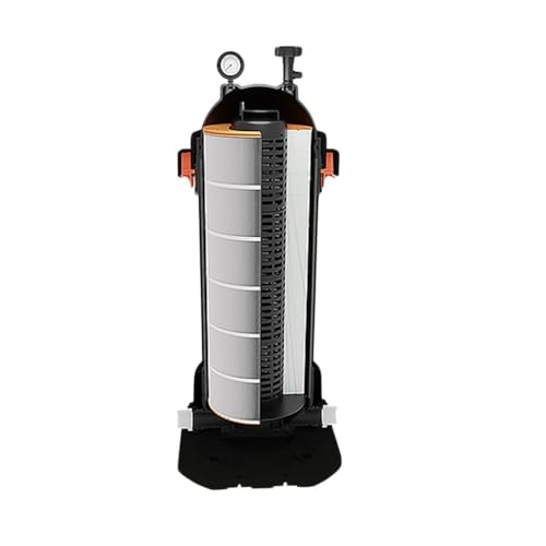 Discount Pool Mart AquaStar Heavy Duty Swimming Pool and Spa Pipeline Cartridge Filter Black