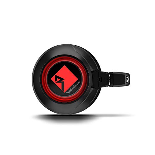 Rockford Fosgate M2WL-65MB Marine 6.5" Multicolor LED Can Speakers Black (Pair)