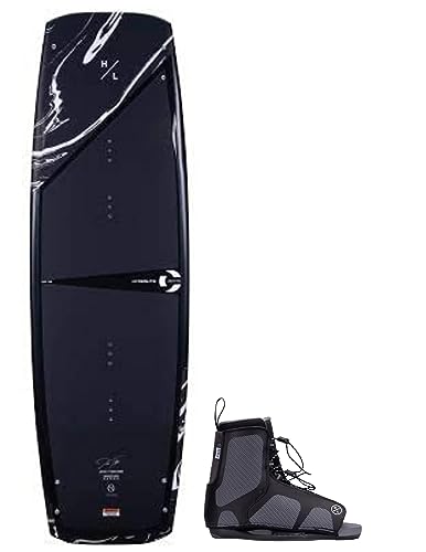 Hyperlite Cryptic Men's Wakeboard 138 with Remix Bindings Black 138cm