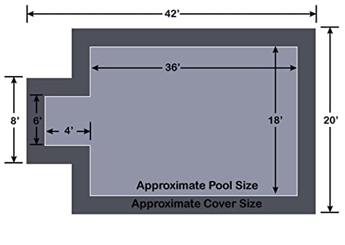 Loop-Loc Pool Safety Cover Aqua-Xtreme Mesh Steel Gray