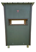 OverEZ Chicken Coop Weather Resistant Hunting Blind 4' x 4' Portable Durable Forest Green