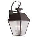Livex Mansfield 4-Light Outdoor Wall Lantern Bronze