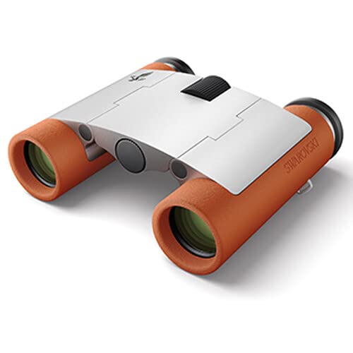 SWAROVSKI OPTIK 7x21 CL Curio Compact Binoculars Orange with Backpack, Flashlight & Cleaning Kit