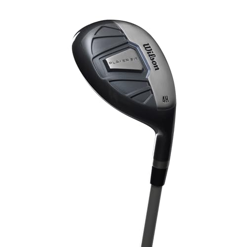 WILSON Women's PlayerFit Compete Golf Set with Cart Bag - Ladies Right Hand, Graphite, Periwinkle/Black