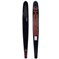 HO Carbon Omni Wide Slalom Waterskis Carbon/Red