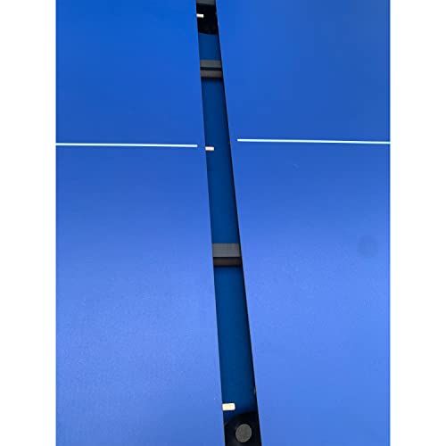 RACK Scorpius 7-Foot Multi Game Billiard/Pool with Table Tennis Blue Felt with Black Body