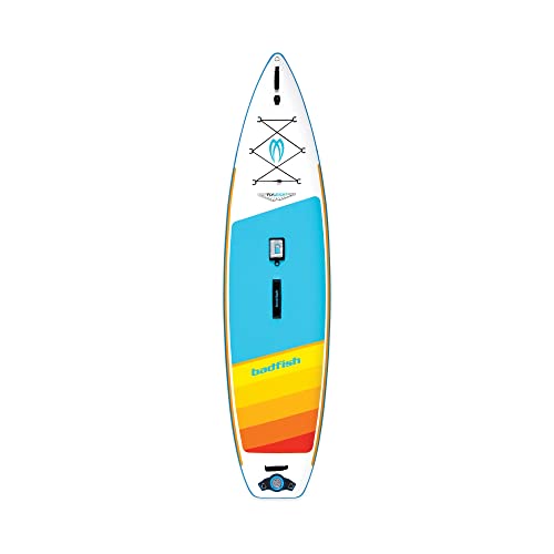 Badfish Flyweight Inflatable Stand Up Paddle Board White/Blue/Multi