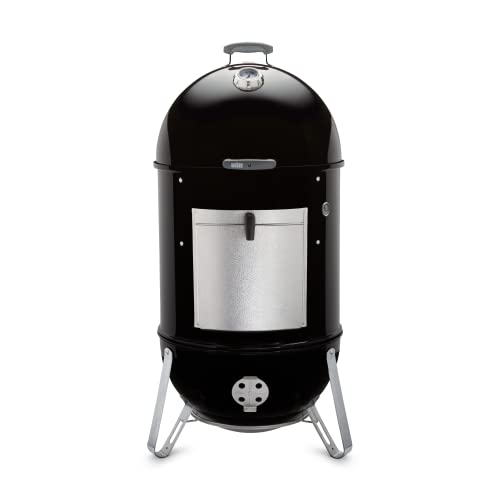 Weber 22-Inch Smokey Mountain Cooker Charcoal Smoker Black