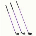 Lag Shot Golf Lady Triple Threat Combo Swing Trainer Left Handed Purple Shaft