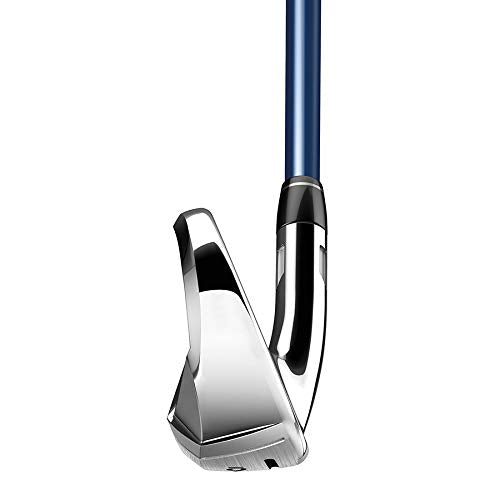 TaylorMade SIM MAX OS Irons Steel Shaft KBS Max 85 5-PW Right Hand Regular Flex Titanium Black Blue