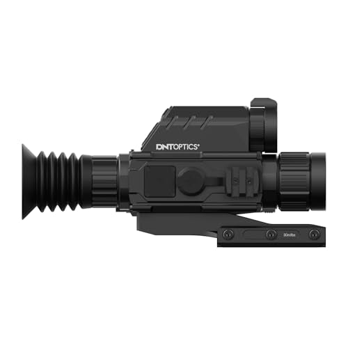 DNT Optics TNC225R ThermNight Thermal & Night Vision Multispectral Scope with Laser Rangefinder Black