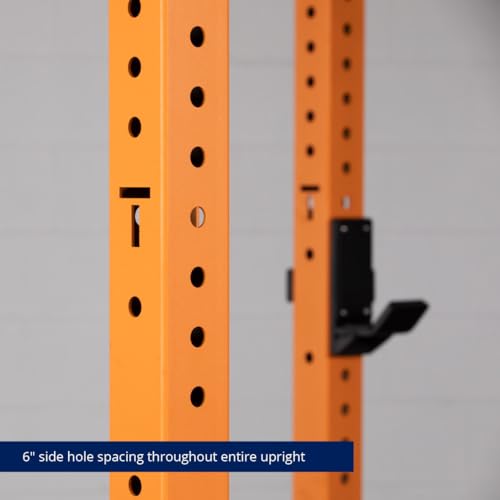 Titan Fitness X-3 Series 80" Orange Bolt-Down Power Rack
