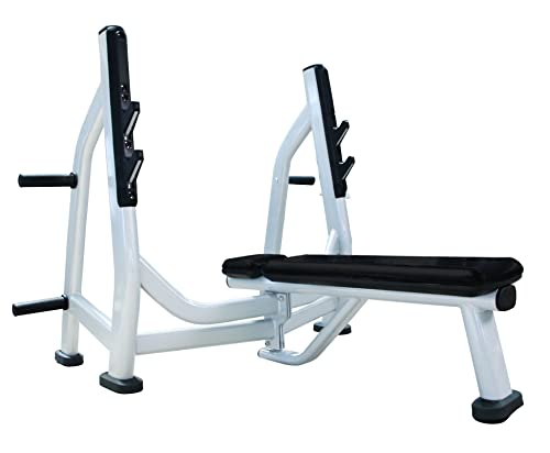 French Fitness Weight Plate Set with Olympic Bar 305 lbs + Bench
