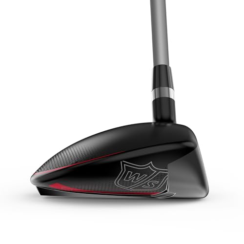 Wilson Dynapower Men's Fairway Wood - Right Hand, Stiff, 3 Black/Red