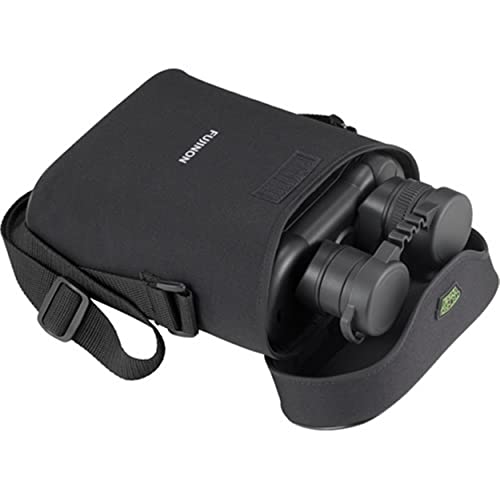 Fujifilm TS-X 1440 Techno Stabi Binoculars with Gyro Sensor and Waterproof Floating Camera Strap Bundle Black/Yellow