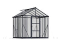 Palram Canopia HGK141 Glory Greenhouse with 4 HD Shelves 8'x8' Gray