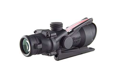 Trijicon 4x32 ACOG Scope with Center Illuminated Red Doughnut Reticle Red