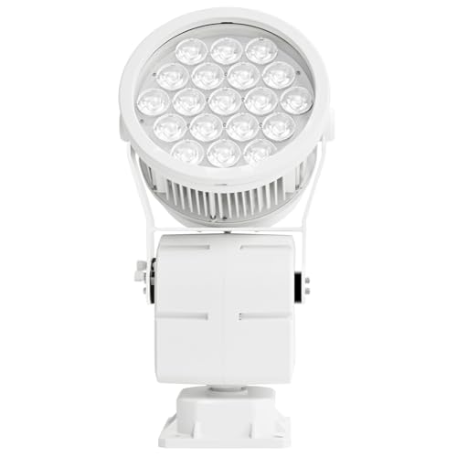 GREENINOVA THE QUALITY LIGHT 180W Marine Searchlight with Remote, IP65 Waterproof, 3.6° LED Spotlight for Boat, 110V, EC Type