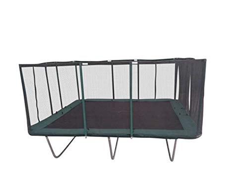 Best Trampoline USA Galactic Xtreme Rectangle Trampoline 14x16 with Net Enclosure