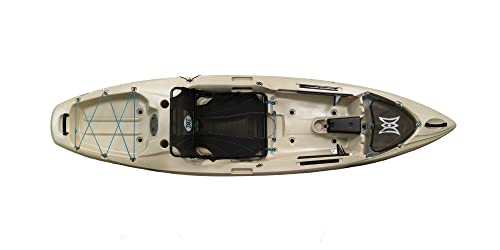 Perception Kayaks Pescador Pro 10 Sit on Top Fishing Kayak Fossil Tan
